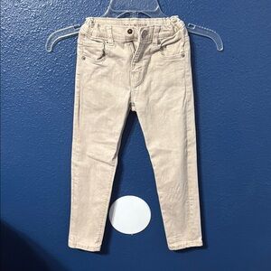 Kids Beige Denim Jeans